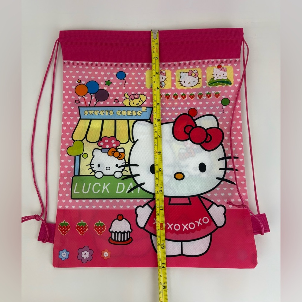 Hello Kitty Pink Drawstring Bag - Picture 2 of 4